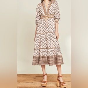 Veronica Beard Alessandra Boho Floral Dress NWT